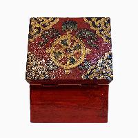 thumb4-Wooden Tibetan Box-34412