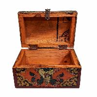 thumb5-Wooden Tibetan Box-34422