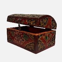 thumb2-Wooden Tibetan Box-34426