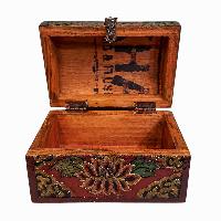thumb5-Wooden Tibetan Box-34426