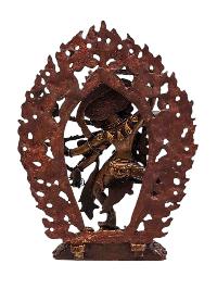 [kurukulla], Buddhist Statue And [chocolate Oxidized]
