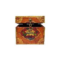 thumb2-Wooden Tibetan Box-34878