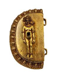 [hevajra], Buddhist Handmade Statue, [full Gold Plated], [face Paint] 