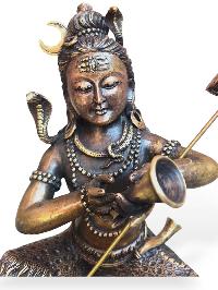 Unique Brass Shiva Statue