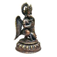 [garuda], Buddhist Statue Of Garuda, Sand Casting, Bronze Finishing