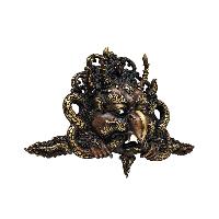 [garuda], Handmade Ritual Metal Mask, Antique Finishing