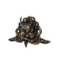 [garuda], Handmade Ritual Metal Mask, Antique Finishing