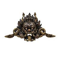[cheppu], Handmade Ritual Metal Mask, Antique Finishing,