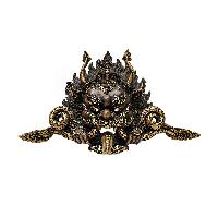 [cheppu], Handmade Ritual Metal Mask, Antique Finishing,
