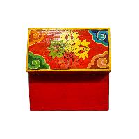 thumb4-Wooden Tibetan Box-35056