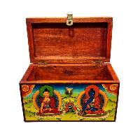 thumb5-Wooden Tibetan Box-35056