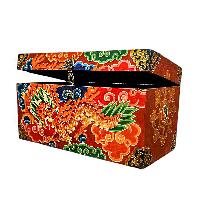 thumb4-Wooden Tibetan Box-35083