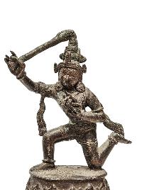 [+ 50 Year Old] Buddhist Miniature Statue Of [chandamaharoshana],  [old Stock], Sankata