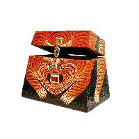thumb2-Wooden Tibetan Box-35154