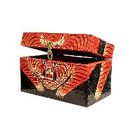 thumb3-Wooden Tibetan Box-35155