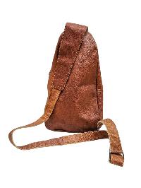 Himalayan Yak Leather [side Shoulder Bar], [2 Zip], [2 Pockets]