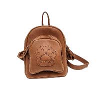Himalayan Yak Leather [back Pack], [2 Zip], [2 Pocket]