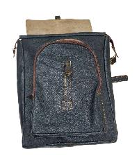 Himalayan Yak Leather [black Color], [1 Zip], [1 Pocket]