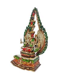 thumb1-[Sahasrabhuja Avalokitesvara], Buddhist Miniature Statue, [Thangka Color Finishing]-35183