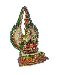 thumb2-[Sahasrabhuja Avalokitesvara], Buddhist Miniature Statue, [Thangka Color Finishing]-35183