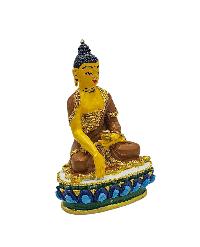 [shakyamuni Buddha], Buddhist Miniature Statue, [thangka Color Finishing]