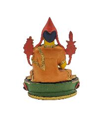 [tsongkhapa], Buddhist Miniature Statue, [thangka Color Finishing]