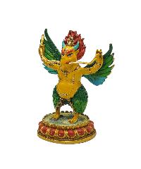 [garuda], Buddhist Miniature Statue, [thangka Color Finishing]