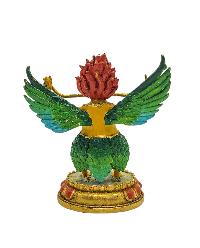 [garuda], Buddhist Miniature Statue, [thangka Color Finishing]