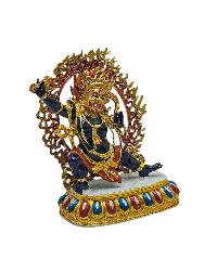 [vajrapani], Buddhist Miniature Statue, [thangka Color Finishing]