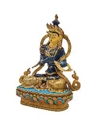 [vajradhara], Buddhist Miniature Statue, [thangka Color Finishing]