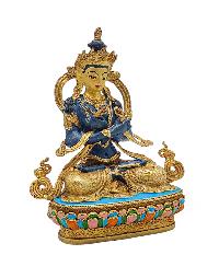 [vajradhara], Buddhist Miniature Statue, [thangka Color Finishing]