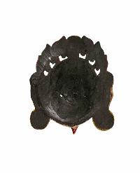 Buddhist Wooden Mask With [garuda], Tibetan Style Wtih Traditional Colors