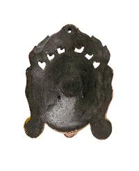 Buddhist Wooden Mask With [barahi], Tibetan Style Wtih Traditional Colors