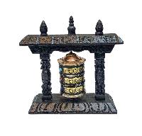 thumb1-Prayer wheel Stand-35287