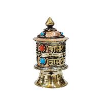 thumb2-Prayer wheel Stand-35296