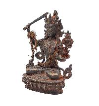 [manjushri], Buddhist Miniature Statue, [antique Finishing]