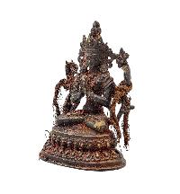 [chenrezig], Buddhist Miniature Statue, [antique Finishing]