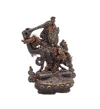 [manjushri], Buddhist Miniature Statue, [antique Finishing]
