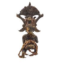 [krishna] Or [bal Gopal], Buddhist Miniature Statue, [antique Finishing]