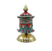 thumb2-Prayer wheel Stand-35350