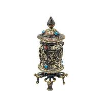 thumb1-Prayer wheel Stand-35356