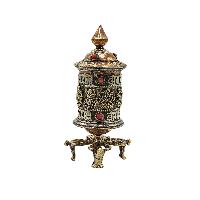thumb2-Prayer wheel Stand-35361