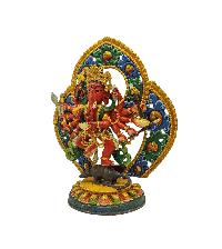 [ganesh] Buddhist Handmade Statue, [thangka Color Finishing]
