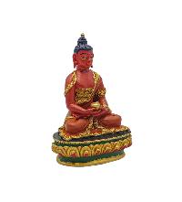 [amitabha Buddha], Buddhist Miniature Statue, [thangka Color Finishing]