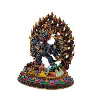 [yamantaka], Buddhist Miniature Statue, [thangka Color Finishing]