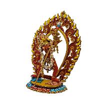 [vajrayogini], Buddhist Miniature Statue, [thangka Color Finishing], [face Painted]
