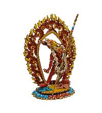 [vajrayogini], Buddhist Miniature Statue, [thangka Color Finishing], [face Painted]