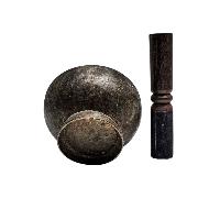 [rare Find], [naga Singing Bowl], Buddhist Hand Beaten, Antique Finishing, [select Accessories]