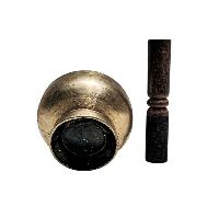 [rare Find], [naga Singing Bowl], Buddhist Hand Beaten, Antique Finishing, [select Accessories]