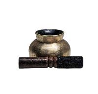 [rare Find], [naga Singing Bowl], Buddhist Hand Beaten, Antique Finishing, [select Accessories]